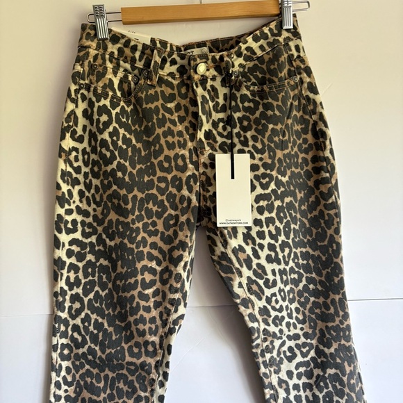 Oat New York Animal Print Mid rise slim fit - Picture 10 of 13
